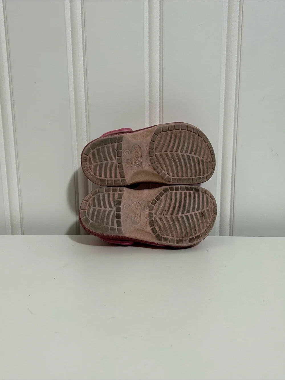 Crocs Disney princess pink sandals